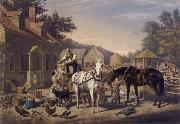 Nathaniel Currier Preparing for Market oil painting reproduction